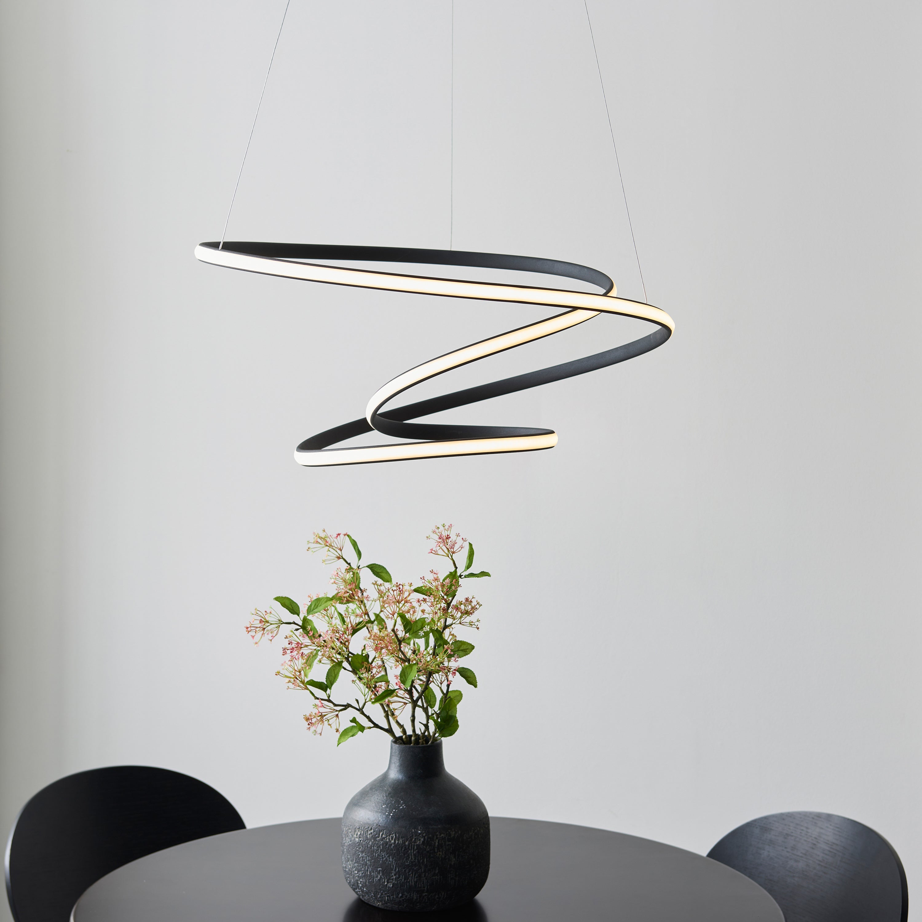 Anark Black Scribble LED Pendant Light